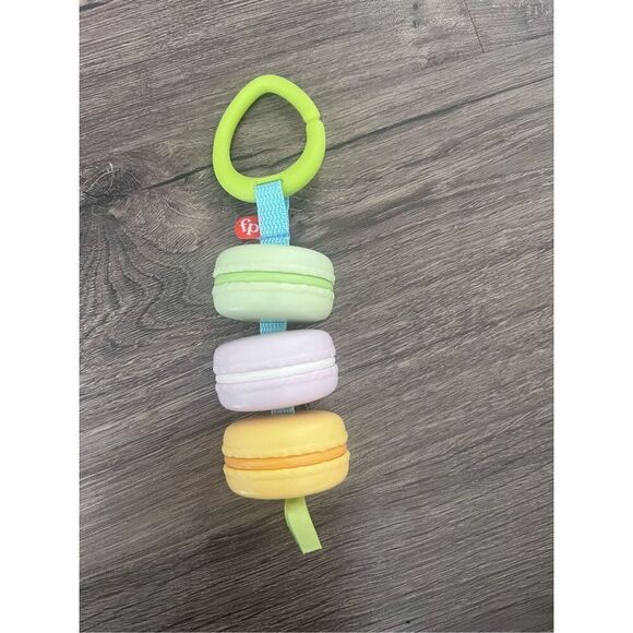 Fisher-Price Other - Fisher-Price Baby Toy My First Macaron Pretend Food Rattle Activity for Sensory